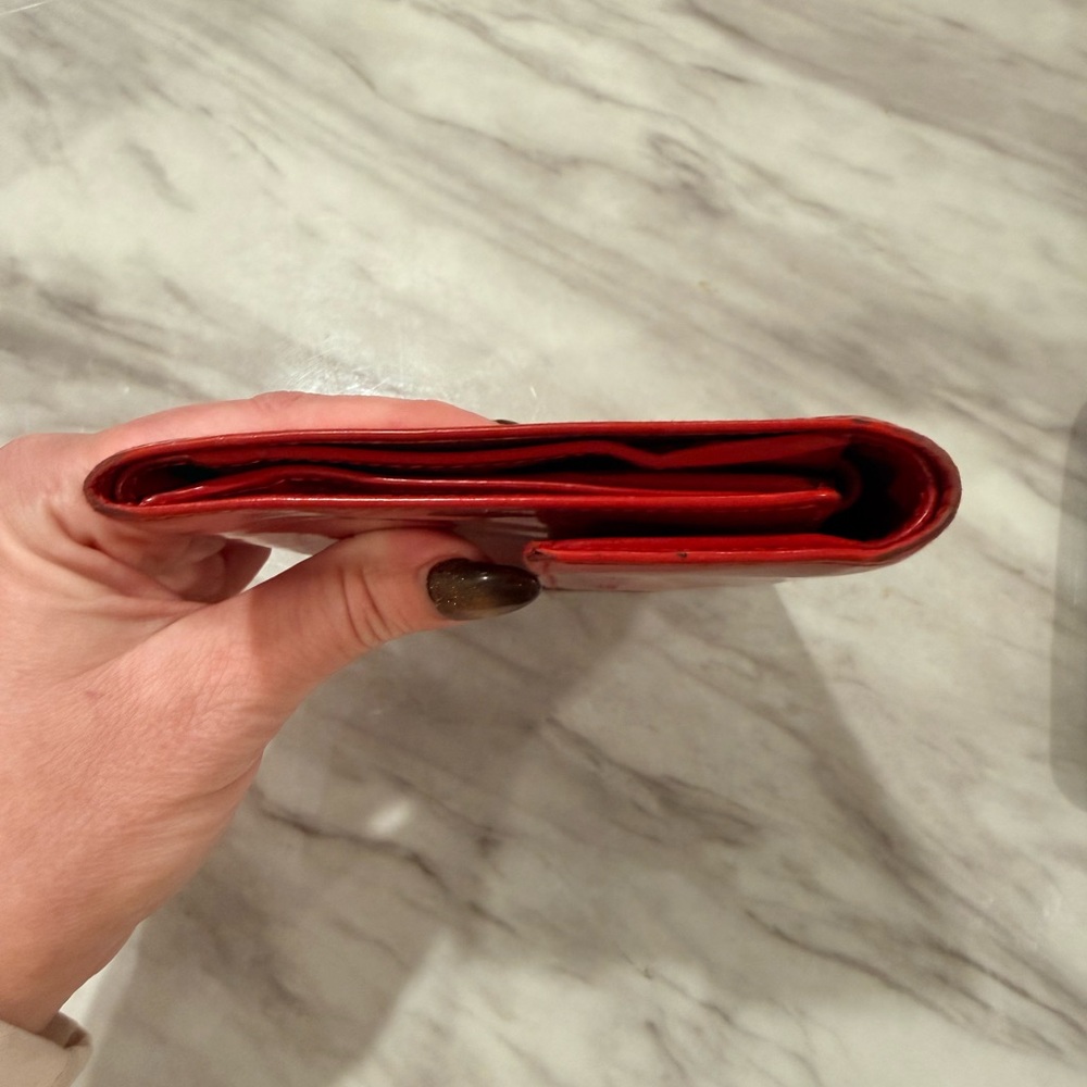 Prada Vibrant Red Leather wallet - Picture 5 of 13